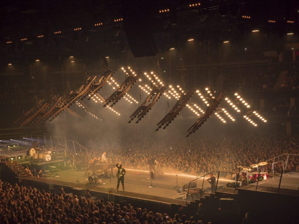 Portman Lights lighted the Mumford and Sons stage!