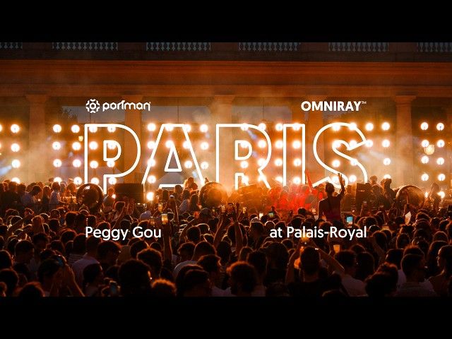 Peggy Gou, Palais-Royal, Paris and a wall of OMNIRAY™